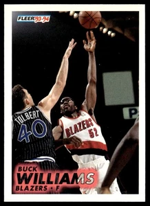 1993-94 Fleer Buck Williams Portland Trail Blazers #180 - Picture 1 of 2