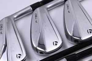 Taylormade P790 2021 Irons / 4-PW / Stiff Flex MMT 75 Shafts - Picture 1 of 7