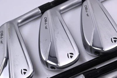 Taylormade P790 2021 Irons / 4-PW / Stiff Flex MMT 75 Shafts - Image 1 of 4