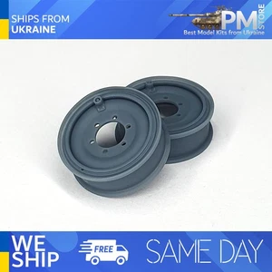 Llanta de repuesto Pimp My Miniatures AFVs35-237 1/35 Sd.Kfz 222 2 piezas - Imagen 1 de 2