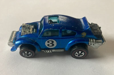 Hot Wheels Evil Weevil Azul con Interior Oscuro Original Redline Foto 1 de 4