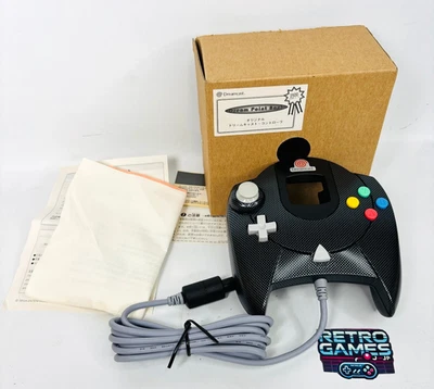 DC Controller Carbon Black HKT-7700 Komplett Box Set SEGA Dreamcast Neu Selten - Bild 1 von 4