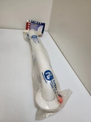 S1F5618W Safety First 18" Grab Bar Concealed Mount White 1 1/2" - Image 1 of 2