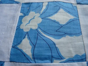 30 Vintage 9-patch Quilt Blocks Depression Era Feed sack fabric material 8.5" - Picture 1 of 17