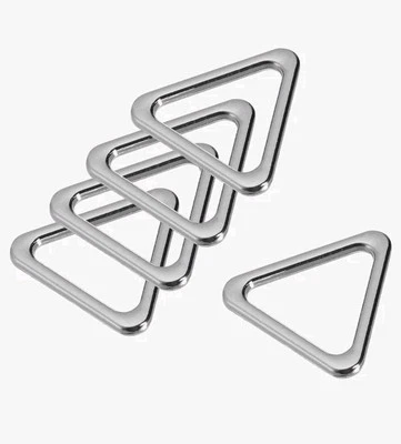 Uxcell Anillo Triángulo Hebilla 25mm Ancho Interior Aleación Zinc Galvanizado Plata... Foto 1 de 3