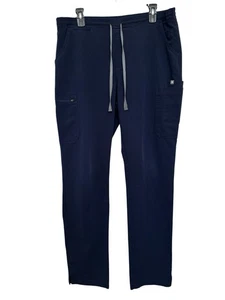 FIGS Women's Yola Skinny Scrub Pants Blue  Size Large - Picture 1 of 5