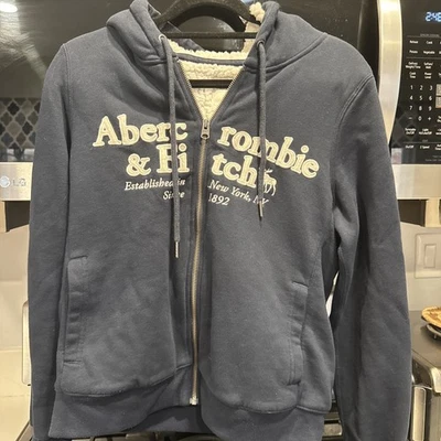 Vintage Abercrombie & Fitch Full Zip Up Hoodie Women's Size M - Image 1 of 3