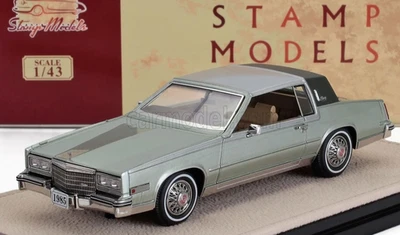 wonderful resin-modelcar 1/43 CADILLAC ELDORADO BIARRITZ 1985 - green metallic - Image 1 of 4