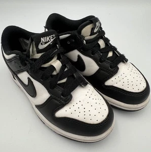 Jungen Kinder Nike Dunk Low Retro Gr. 11C CW1588-100 schwarz weiß Panda Skate - Bild 1 von 8