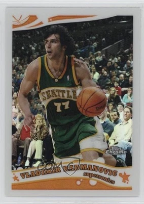 2005-06 Topps Chrome Refractor /999 Vladimir Radmanovic #92 - Image 1 of 2