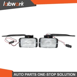 Labwork Bumper Fog Lights Lamps Fit For Chevy GMC C/K 1500 2500 3500 1988-1997 - Picture 1 of 14