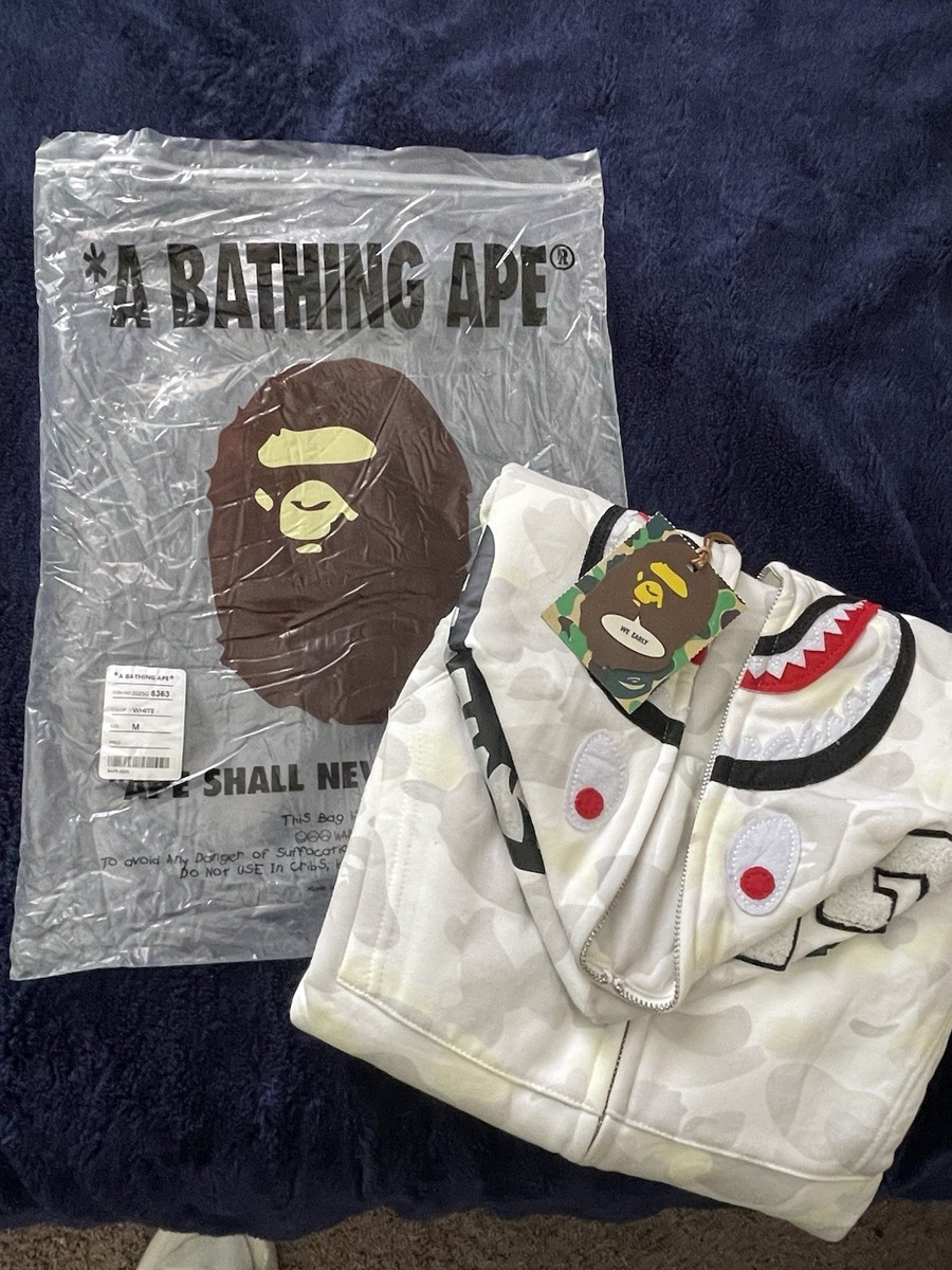 A Bathing Ape White Hoodies for Men for Sale | Shop Men's