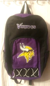 Zaino con licenza Minnesota Vikings NFL ~ Nuovo - Foto 1 di 7