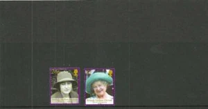 BIOT SG267-268 KÖNIGIN MÜTTER GEDENKSET NEUWERTIG - Bild 1 von 1