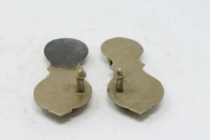 Antique Original Brass Hindu Religious Worshiping Paduka Slippers Khadau NH6241 - Picture 1 of 11