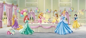 Disney Fototapete Prinzessin 202x90 CM Mädchen Schlafzimmer Panorama Stil Plakat - Bild 1 von 2
