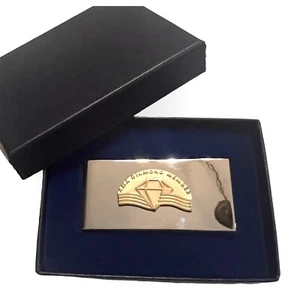 Vintage AMA American Motorcycle Association Money Clip, Deadstock/New in Box - Picture 1 of 4