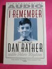 I Remember Dan Rather w/ Peter Wyden Audiobook on 2 Cassettes 1991 New Sealed