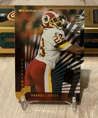 1997 Donruss Press Proofs Gold Die Cuts Darrell Green /500 #82-FREE SHIPPING $25 - Image 1 of 2