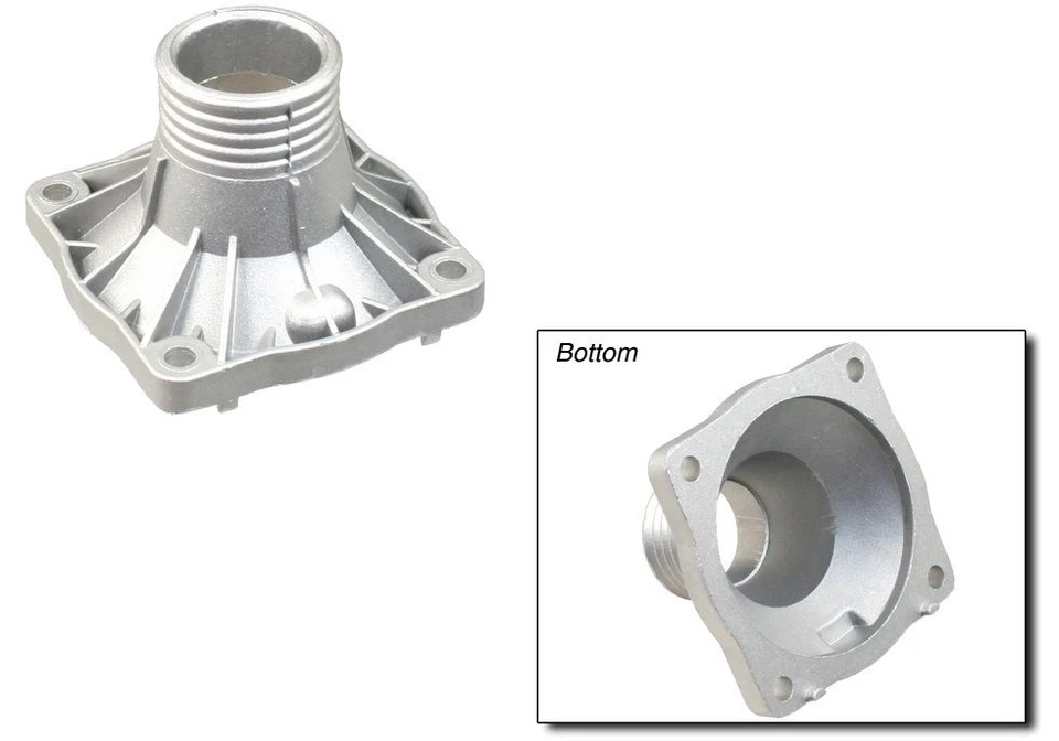 *АЛЮМИНИЕВЫЙ КОРПУС/КРЫШКА ТЕРМОСТАТА ДЛЯ BMW 530i 54i 740i 740iL 840i 11531720173 - Изображение 1 из 1