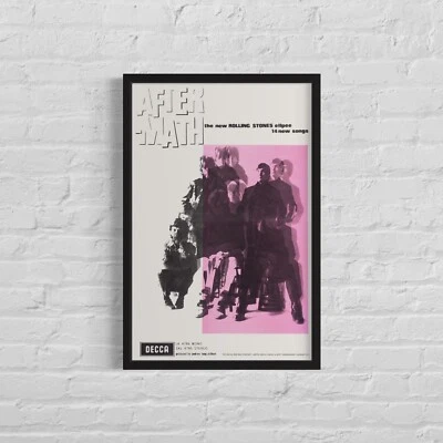 THE ROLLING STONES ‘Aftermath’ 1966 UK Decca Promo Poster, 11”x17” - Image 1 of 4