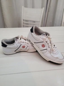 vintage wilson pro staff classic tennis shoes White Leather Size 10 US - Picture 1 of 10