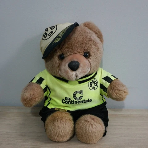 Vintage Borussia Dortmund BVB Teddy Bear 1995-96 Cover