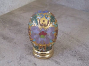 petit oeuf décoratif émaillé - Imagen 1 de 3