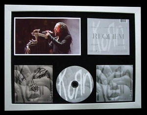 KORN+FIRMADO+ENMARCADO CALIDAD GALERÍA+RÉQUIEM+PRUEBA=100% GENUINO+ENVÍO GLOBAL RÁPIDO - Imagen 1 de 8