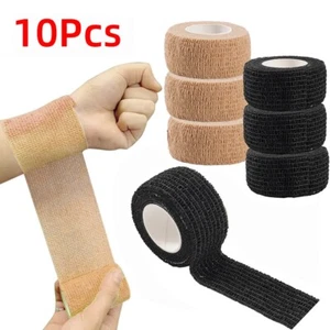 New 10 Rolls Self Adhesive Athletic Wrap Elastic Bandage Tape – Fast Shipping - Picture 1 of 7