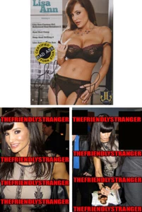 LISA ANN signed Autogramm "JULES JORDAN" 8x10 Promo Foto PROOF Sexy AVN COA - Bild 1 von 5