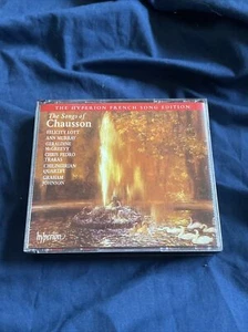 Songs of CHAUSSON (2 Discs Hyperion) Felicity LOTT Anne MURRAY Graham JOHNSON - Picture 1 of 1
