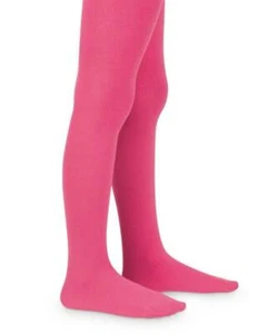 Jefferies Baby Toddler Girls Year Around Bubblegum Pima Cotton Tights 1-3 Years - Picture 1 of 1