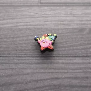 Kirby | Narrenhut und Zauberstab Kirby Crocs Charm | Schuhdekoration Krokodil Charm - Bild 1 von 4