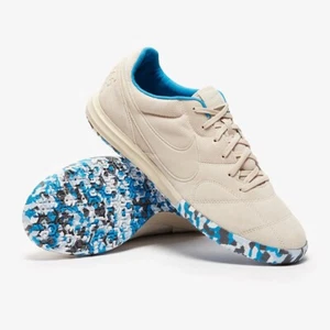 NIKE PREMIER II SALA IC - OATMEAL/LASER BLUE (SIZE 10) - Picture 1 of 5
