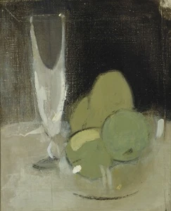Green Apples And Champagne Glass - Helene Schjerfbeck, Art print, Wall art - Picture 1 of 2