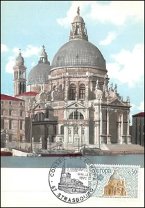 Carte Maximum 1971 - Europa , Venise - Imagen 1 de 2