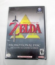 Nintendo GameCube The Legend of Zelda Collector's Ed. Promotional Disc 4 Games