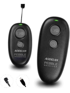 Aodelan Pebble Wireless Shutter Remote Works 80+ Meters for Sony Cameras - Picture 1 of 6