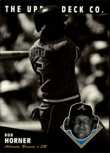 1994 Upper Deck All-Time Heroes Atlanta Braves Baseball Card #194 Bob Horner