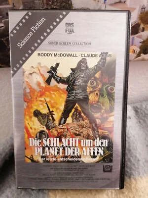 VHS Rarität: DIE SCHLACHT UM DEN PLANET DER AFFEN (1973) 5. TEIL DER KULTFILME - Bild 1 von 2