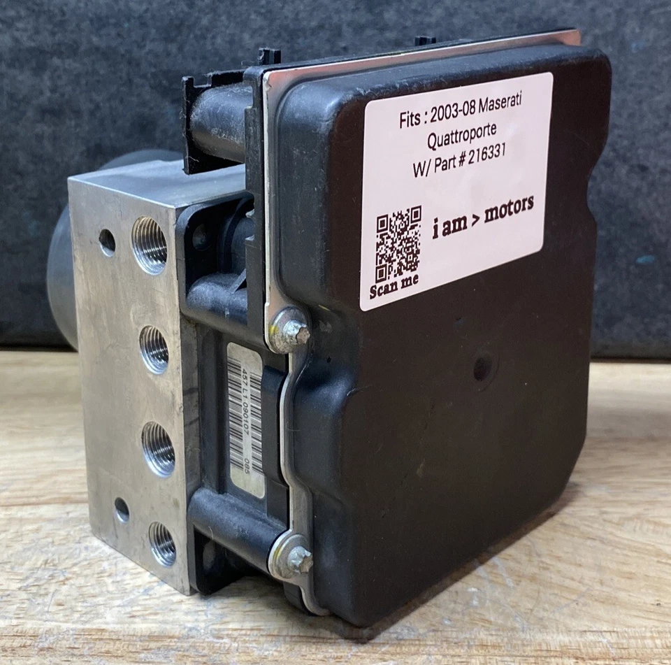 Refurbished ABS Brake Pump Module 2003 - 08 Maserati Quattroporte | 216331 - Image 1 of 4