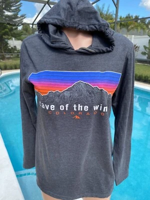 Cave of the Winds Colorado Gris Sudadera con Capucha Manga Larga Chaqueta Camiseta Mujer S Pequeña Foto 1 de 3