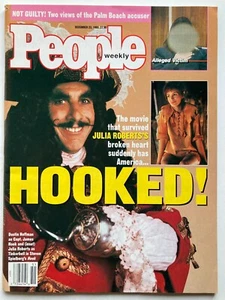 DUSTIN HOFFMAN December 1991 PEOPLE Magazine PARK OVERALL - Picture 1 of 1