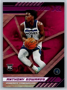 Anthony Edwards 2020-21 Panini Chronicles XR Pink Rookie #295 Timberwolves - Picture 1 of 2