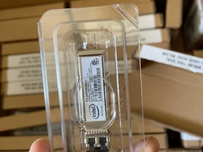 Intel SFP-10G-SR FTLX8574D3BCV-IT 850nm SFP MMF Fiber Optic Transceiver Module - Image 1 of 4