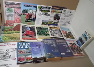 Großes Set Vintage Traktor Broschüren Bücher Zeitschriften Auktionskataloge & mehr - Bild 1 von 13