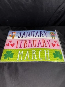 Classroom Calendar-DryErase Wall Calendar,Month Dates,Special Days,Month Headers - Picture 1 of 24