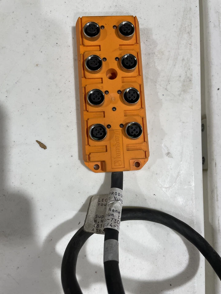 LUMBERG ASB 6 LED-5/4 DISTRIBUTION BLOCK  B277 - Image 1 of 1