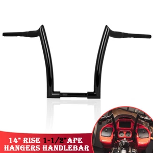 14'' Rise Ape Hanger Handlebar Fit For Harley Street 750 XG750 - Foto 1 di 12